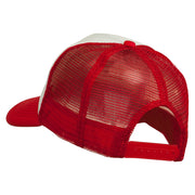 Joy Embroidered Two Tone Foam Mesh Back Cap