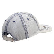 Licensed US Infantry Veteran Embroidered Low Profile Special Cotton Mesh Cap - Putty OSFM