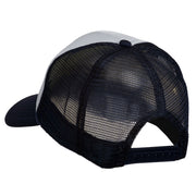 Joy Embroidered Two Tone Foam Mesh Back Cap