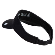 Delta with USSF Embroidered Cotton Twill Visor - Black OSFM