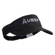 Delta with USSF Embroidered Cotton Twill Visor - Black OSFM