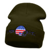 American Super Bowl Helmet Embroidered Long Beanie