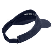 Delta with USSF Embroidered Cotton Twill Visor - Navy OSFM