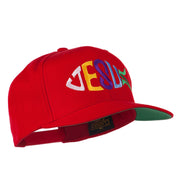 Jesus Fish Embroidered Flat Bill Cap