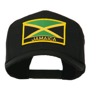 Jamaica Flag Letter Patched High Profile Cap