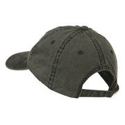 Fishing Floating Jig Embroidered Washed Cap