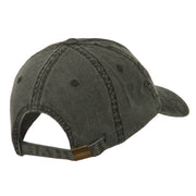 Fishing Floating Jig Embroidered Washed Cap