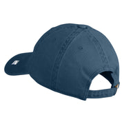 USAF Veteran Embroidered Cotton Twill Brass Buckle Cap - Navy OSFM