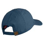 USAF Veteran Embroidered Cotton Twill Brass Buckle Cap - Navy OSFM