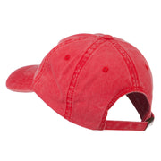 Fishing Floating Jig Embroidered Washed Cap