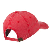 Fishing Floating Jig Embroidered Washed Cap