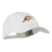 Fishing Floating Jig Embroidered Washed Cap