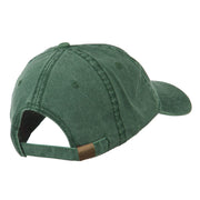 Fishing Floating Jig Embroidered Washed Cap