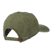 Fishing Floating Jig Embroidered Washed Cap