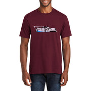 Mazda Race Car Graphic Men's Fan Favorite Crew Neck Tee Shirt