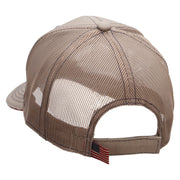 Summer Beach 6 Panel Mesh Flag Mesh Cap