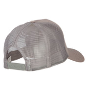 US Paratrooper Embroidered Solid Cotton Mesh Pro Cap