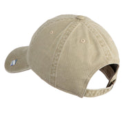 USAF Retired Embroidered Cotton Twill Brass Buckle Cap - Khaki OSFM