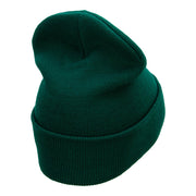 Football Beat Embroidered Long Beanie