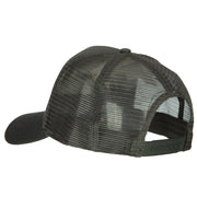 US Paratrooper Embroidered Solid Cotton Mesh Pro Cap