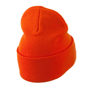 Halloween Jack o Lantern with a Square Box Embroidered Long Beanie