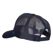 US Paratrooper Embroidered Solid Cotton Mesh Pro Cap