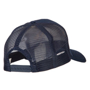 US Paratrooper Embroidered Solid Cotton Mesh Pro Cap