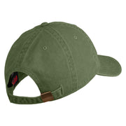 USAF Retired Embroidered Cotton Twill Brass Buckle Cap - Olive OSFM