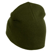 Olympic National Park Embroidered 8" Acrylic Short Beanie - Olive OSFM