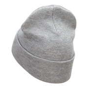 Football Beat Embroidered Long Beanie