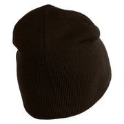 Olympic National Park Embroidered 8" Acrylic Short Beanie - Brown OSFM