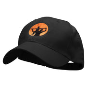 Dad and Son Embroidered New Low Profile Organic Cotton Cap. - Black OSFM