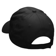 Dad and Son Embroidered New Low Profile Organic Cotton Cap. - Black OSFM