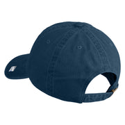 Veteran US Air Force Embroidered Cotton Twill Brass Buckle Cap - Navy OSFM