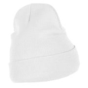 Ujima is Collective Responsibility and Work Embroidered Knitted Long Beanie