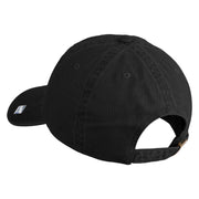 Veteran US Air Force Embroidered Cotton Twill Brass Buckle Cap - Black OSFM