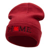 Canada is Home Embroidered 12 Inch Long Knitted Beanie