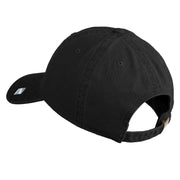 Retired US Air Force Embroidered Cotton Twill Brass Buckle Cap - Black OSFM