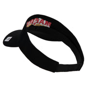 Marines The Few The Proud Design Embroidered Cotton Twill Sun Visor - Black OSFM