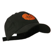 Halloween Evil Jack O Lantern Embroidered Cap