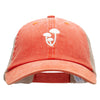 Beech Mushrooms Embroidered Washed Trucker Cap