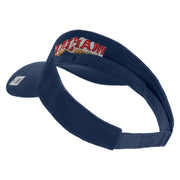 Marines The Few The Proud Design Embroidered Cotton Twill Sun Visor - Navy OSFM