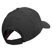 Silver Fishing Bait Icon Embroidered Low Profile Cap - Black OSFM