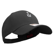 Silver Fishing Bait Icon Embroidered Low Profile Cap - Black OSFM