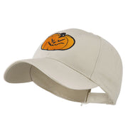 Halloween Evil Jack O Lantern Embroidered Cap