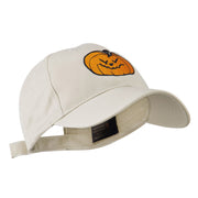 Halloween Evil Jack O Lantern Embroidered Cap