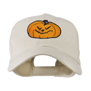 Halloween Evil Jack O Lantern Embroidered Cap