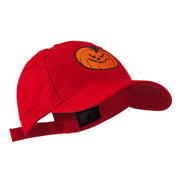 Halloween Evil Jack O Lantern Embroidered Cap