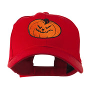 Halloween Evil Jack O Lantern Embroidered Cap