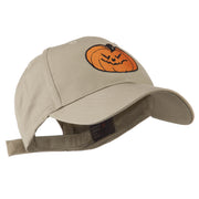 Halloween Evil Jack O Lantern Embroidered Cap